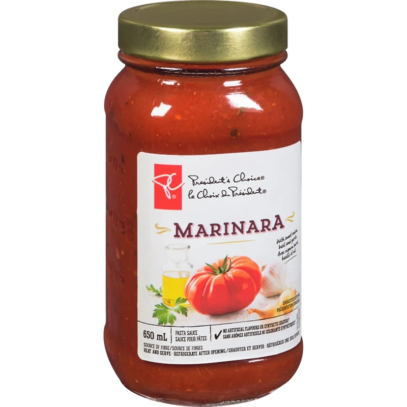 Sauce pour pâtes marinara