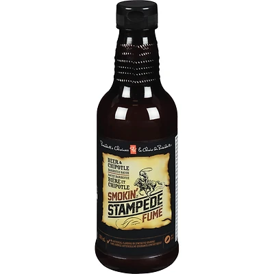 Smokin' Stampede Beer & Chipotle Barbecue Sauce