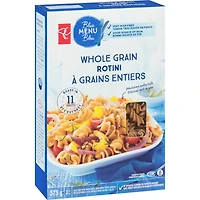 Pâtes rotini à grains entiers
