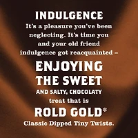 Enrobage classique Mini tortillons bretzels chocolat