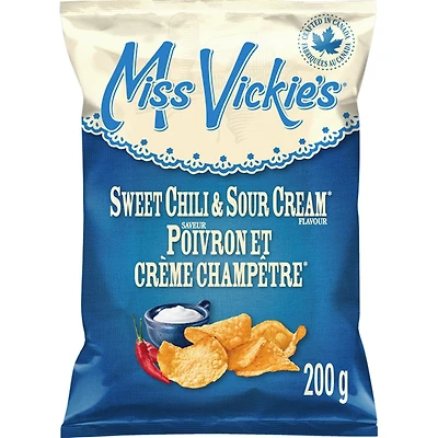 Croustilles cuites Ã  la marmite Saveur Poivron et crÃ¨me champÃªtre 200g