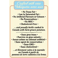 Unsalted kettle cooked potato chips 200g