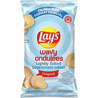 Wavy Lightly Salted potato chips
