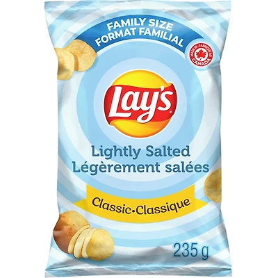 Croustilles Légèrement salées Classique