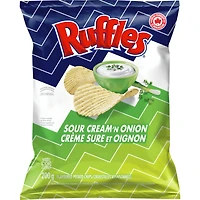 Sour Cream 'n Onion Flavoured Potato Chips