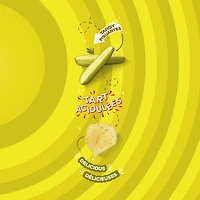 Dill Pickle flavoured potato chips
