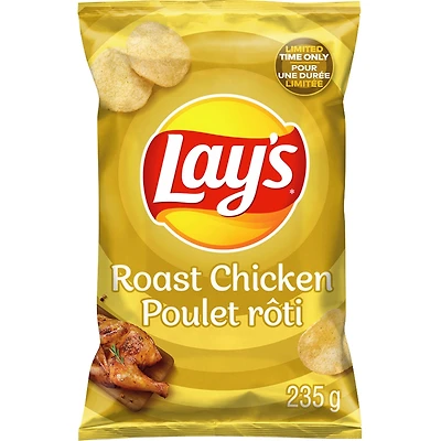 Poulet rôti croustilles