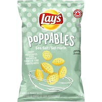 Poppables Sea Salt flavoured potato snacks