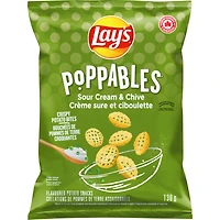 Poppables Collations de pommes de terre assaisonnées Crѐme sure et ciboulette