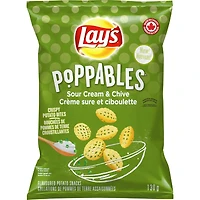 Poppables Collations de pommes de terre assaisonnées Crѐme sure et ciboulette
