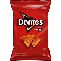 Nacho Cheese flavoured tortilla chips