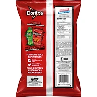 Nacho Cheese flavoured tortilla chips