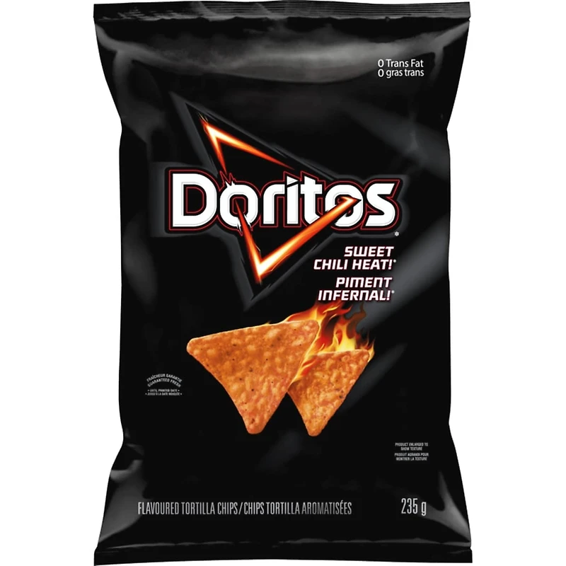 Chips tortilla aromatisées Piment infernal!