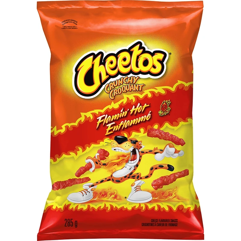 Crunchy Flamin' Hot Cheese Flavoured Snacks