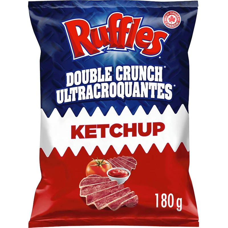 Ultracroquantes Croustilles Saveur Ketchup