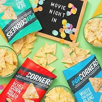 White Cheddar Flavoured Popped-Corn Chips