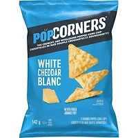 White Cheddar Flavoured Popped-Corn Chips