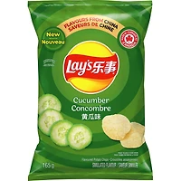 Cucumber Flavoured Potato Chips
