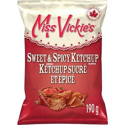 Sweet & Spicy Ketchup Flavour Kettle Cooked Potato Chips