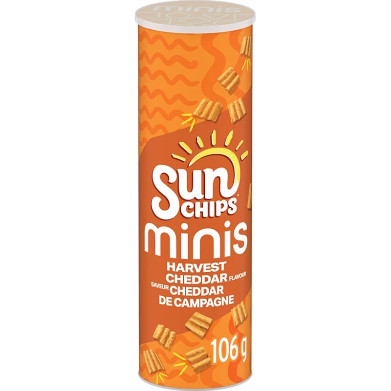 Minis collations multigrains saveur Cheddar de campagne