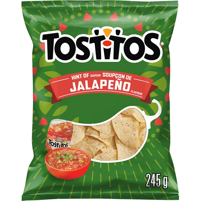 Hint of Jalapeño Flavour Tortilla Chips