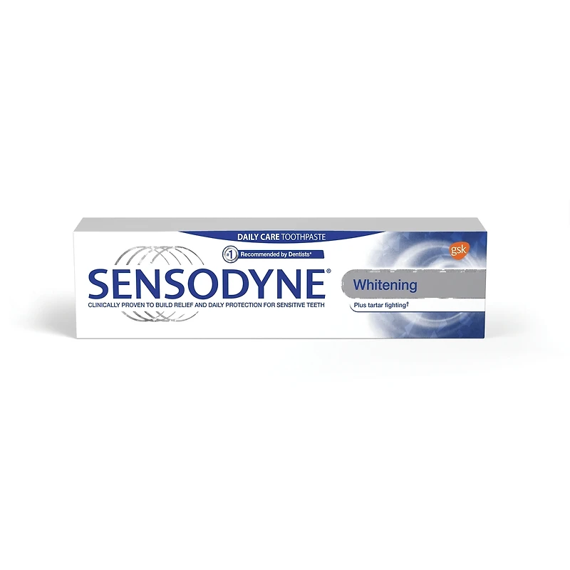 Dentifrice quotidien pour dents sensibles SENSODYNE Blanchissant et Antitartre