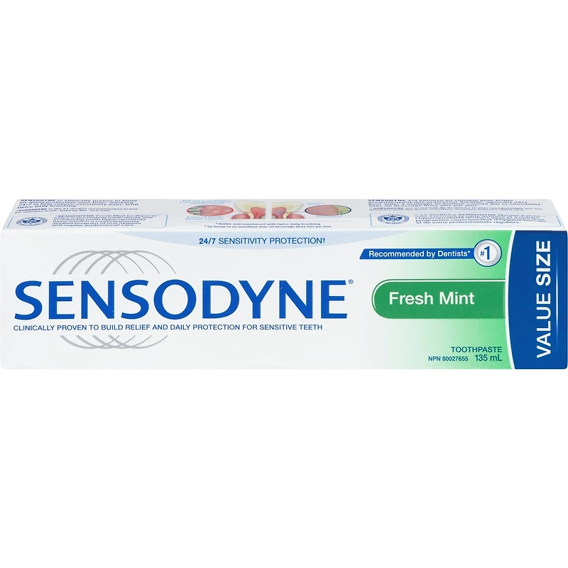 Dentifrice Menthe fraîche de Sensodyne - Grand Format