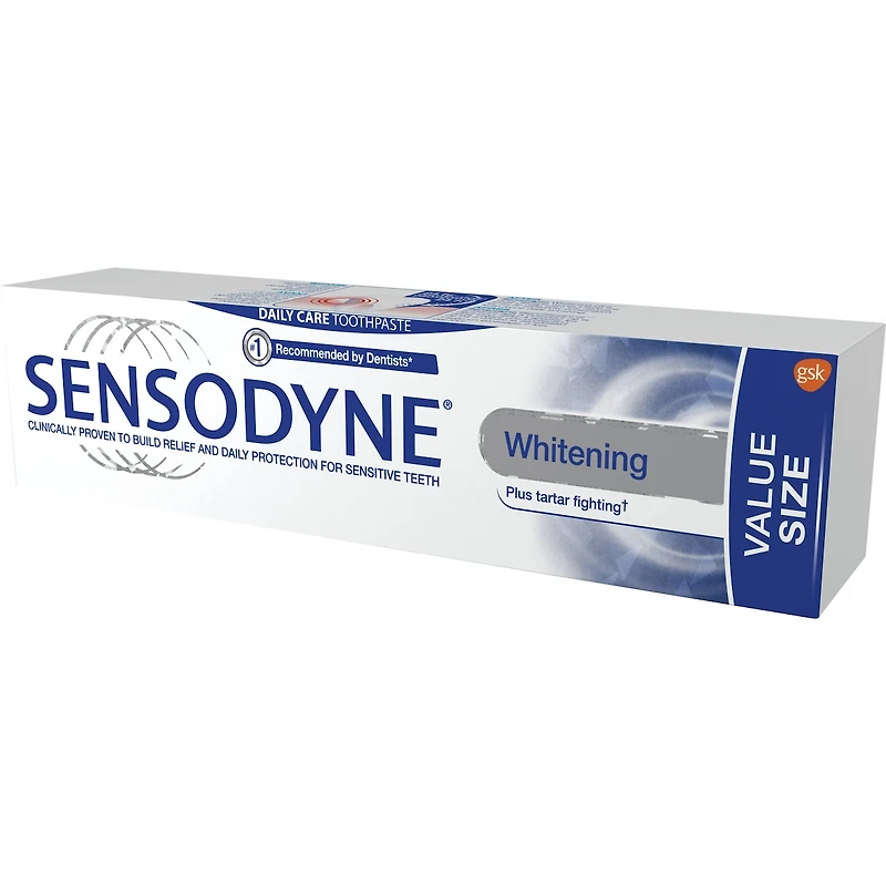 Dentifrice quotidien pour dents sensibles SENSODYNE Blanchissant et Antitartre