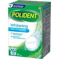 Polident Whitening, 84 Tabs