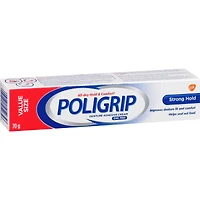 Poligrip  Strong Hold Denture Adhesive Cream 70g