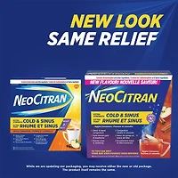 Neocitran Extra Strength Cold & Sinus Apple Cinnamon flavour hot liquid 10 pack