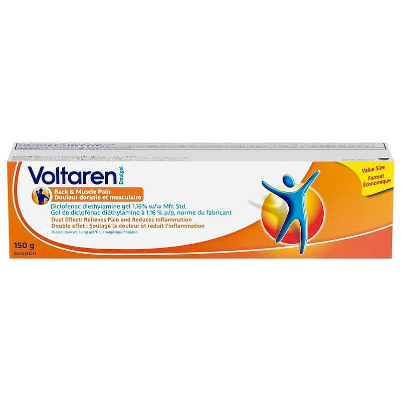 VOLTAREN Emulgel Back & Muscle Pain 150g
