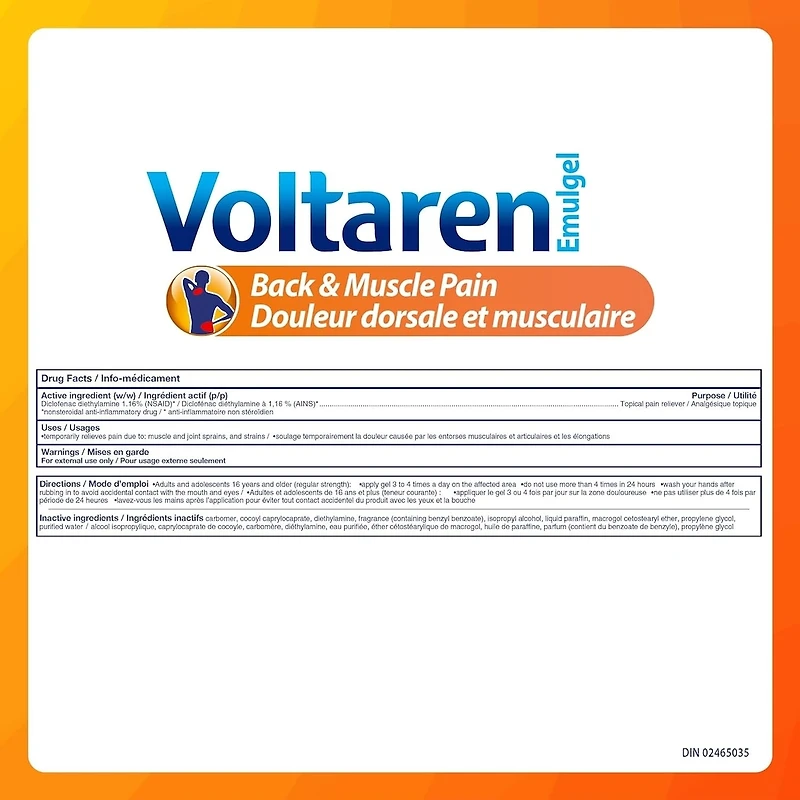 VOLTAREN Emulgel Back & Muscle Pain 150g