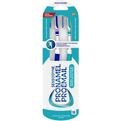 Enamel Protection Toothbrush, Medium Bristle