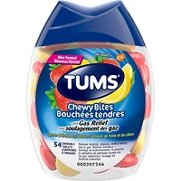 Bouchées tendres avec soulagement des gaz