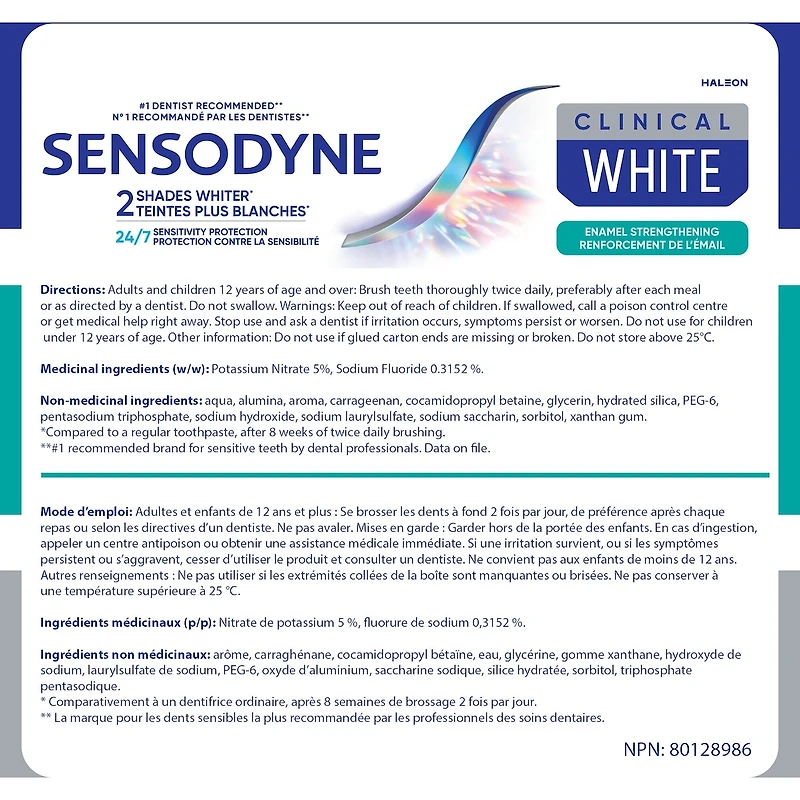 Clinical White Renforcement de l’émail