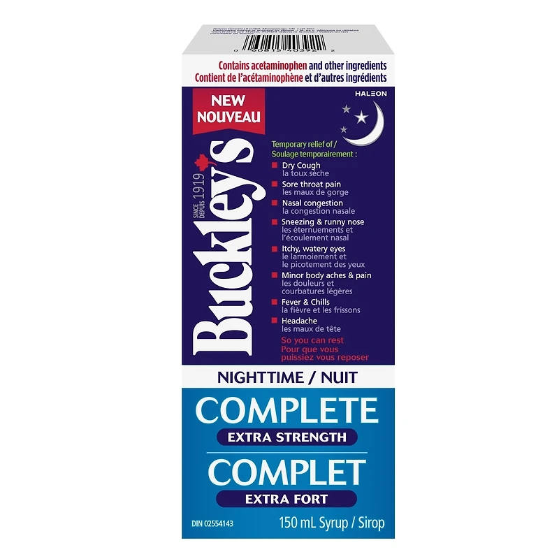 Buckley Nuit Complet Extra Fort