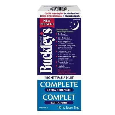 Buckley Nuit Complet Extra Fort