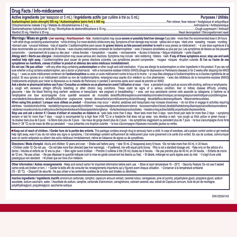 Buckley Nuit Complet Extra Fort