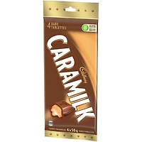 Caramilk, Chocolatey Candy Bars, Multipack, Caramel, Pack of 4