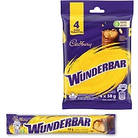 Wunderbar, Chocolatey Candy Bars, Multipack, Pack of 4