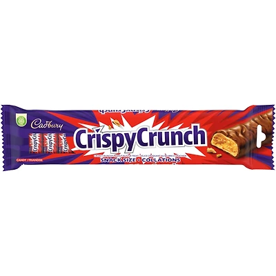 CRISPY CRUNCH, Chocolatey Candy Bar, Snack Size 8ct