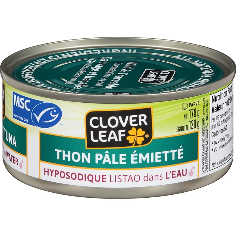 Flaked Light Tuna, In Water, Low Sodium