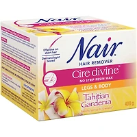 Cire Divine No Strip Resin Wax for Legs and Body, Tahitian Gardenia