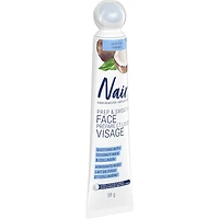 Prep & Smooth Face Hair Removal Cream - Soothing With Coconut Milk & Collagen