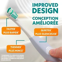 Brosse À Dents À Piles SpinbrushMC PRO WHITEN, Douce