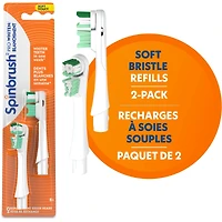 Spinbrush™ PRO WHITEN Replacement Heads, Soft