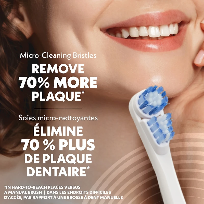 Brosse À Dents À Piles SpinbrushMC PRO CLEAN, Moyenne