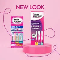 Trousse de tests de grossesse triple verification