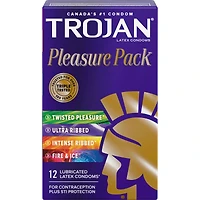 Pleasure Pack Assorted Lubricated Condoms